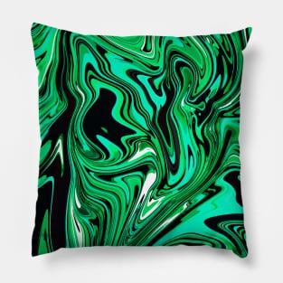 malachite pattern Pillow