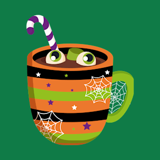 Haloloween Mug Scary T-shirt T-Shirt