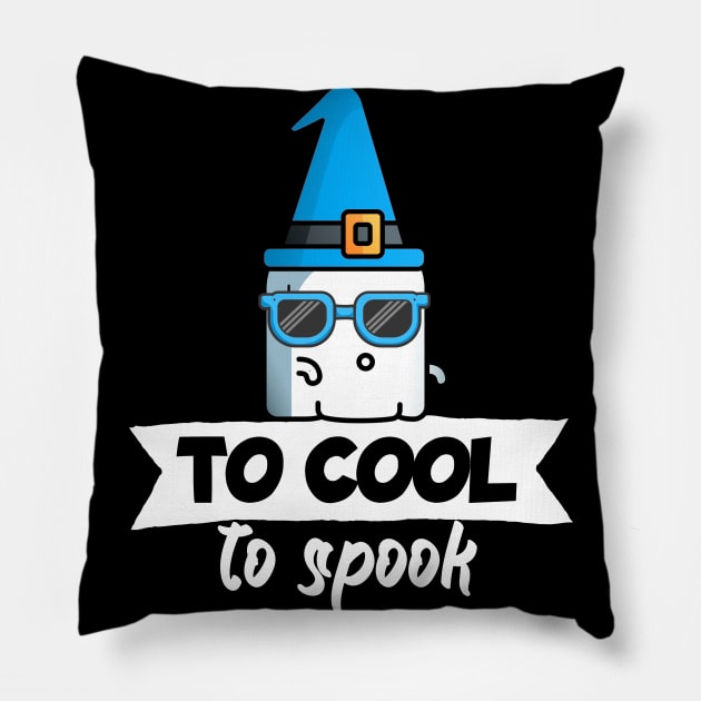 Too cool to spook Pillow by maxcode