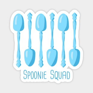Spoonie Squad (Blue) Magnet