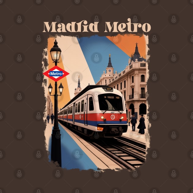 Madrid Metro by BAJAJU