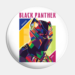 BLACK PANTHER WPAP FANART Pin