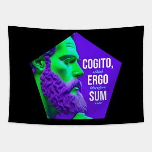 Cognito Ergo Sum Tapestry