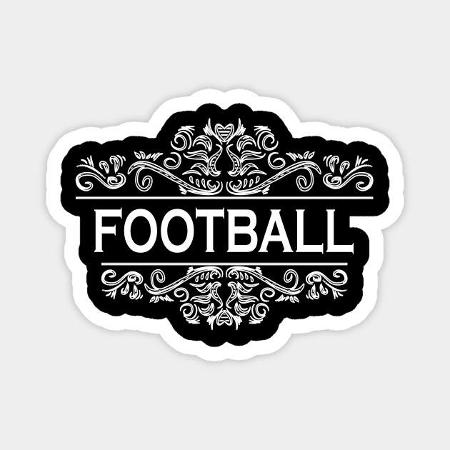 Sports Football Magnet by Shop Ovov