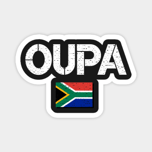 Oupa Grandpa South Africa Magnet