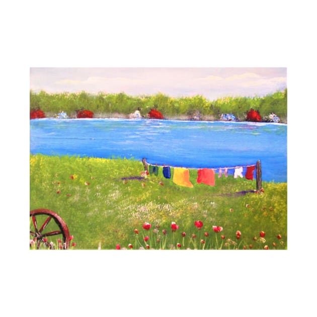 Clothes on the Line by Allison Prior Art