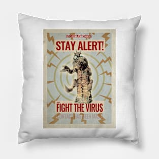 Stay Alert! Pillow