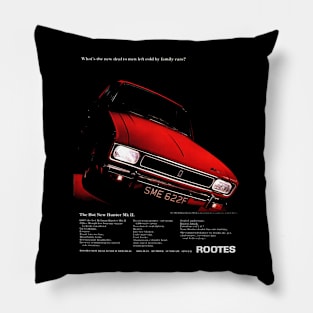 HILLMAN HUNTER - advert Pillow