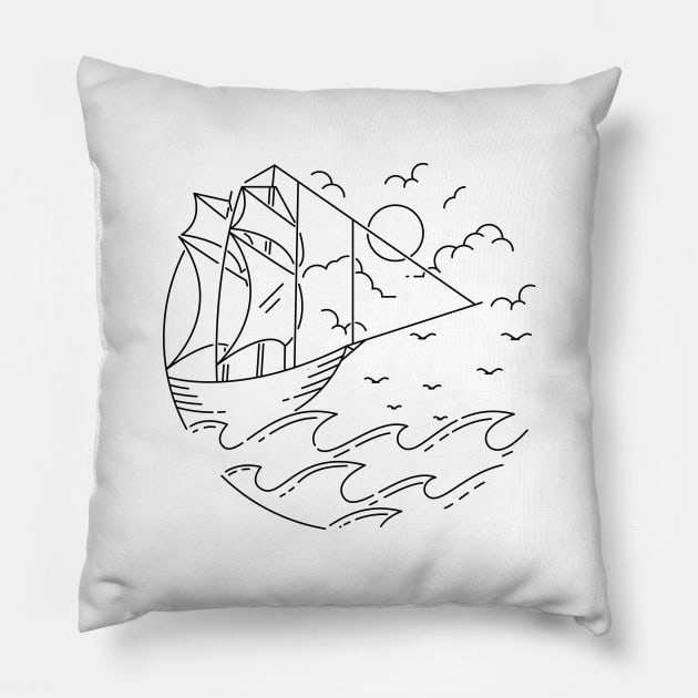 Adventurer Pillow by quilimo