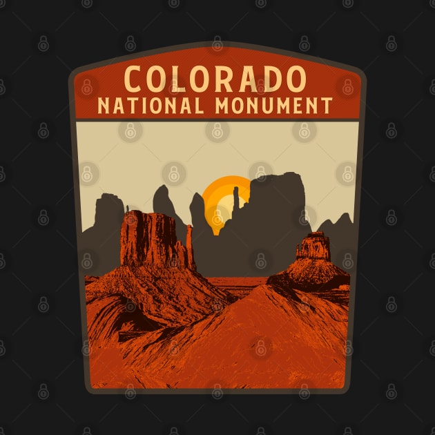 Colorado national monument Mountain & Sun by Tonibhardwaj