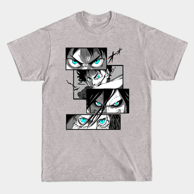 Disover Eren Yeager Transformation attack on Titan (shingeki no kyojin) - Attack On Titan - T-Shirt