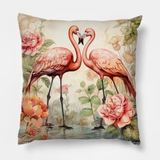 Lovely cute flamingo Pillow