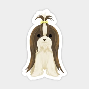 Cartoon Shih Tzu Magnet