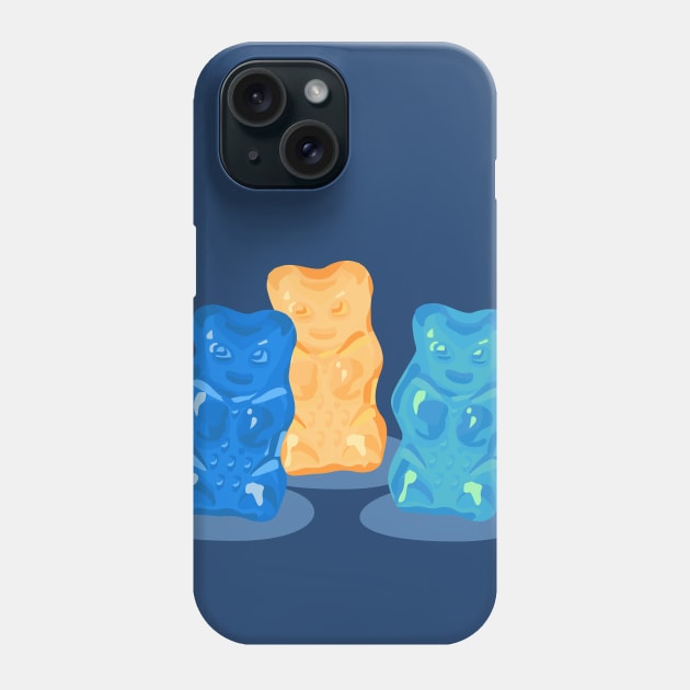 Pastel Gummy Bears Gang Phone Case by XOOXOO