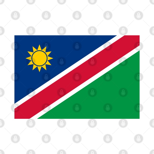 Flag of Namibia by COUNTRY FLAGS