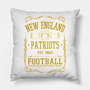 Vintage Patriots American Football Pillow