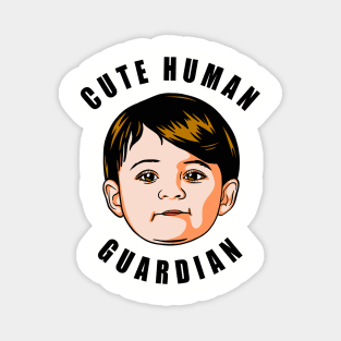 Pediatric Nurse Cute Human Guardian Magnet