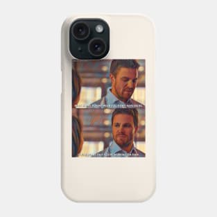 Being Happy | Arrow (2012-2020) TV Series Digital Fan Art Phone Case