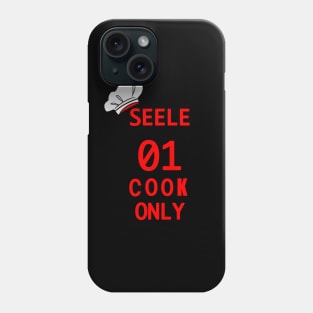 NGE! SEELE COOK ONLY ESSENTIAL SHIRT Phone Case