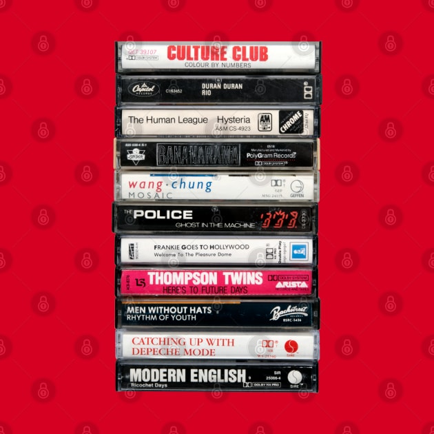 New Wave Cassette Tapes by HustlerofCultures