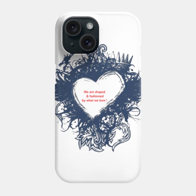 Thoughts positive Phone Case by Gnanadev