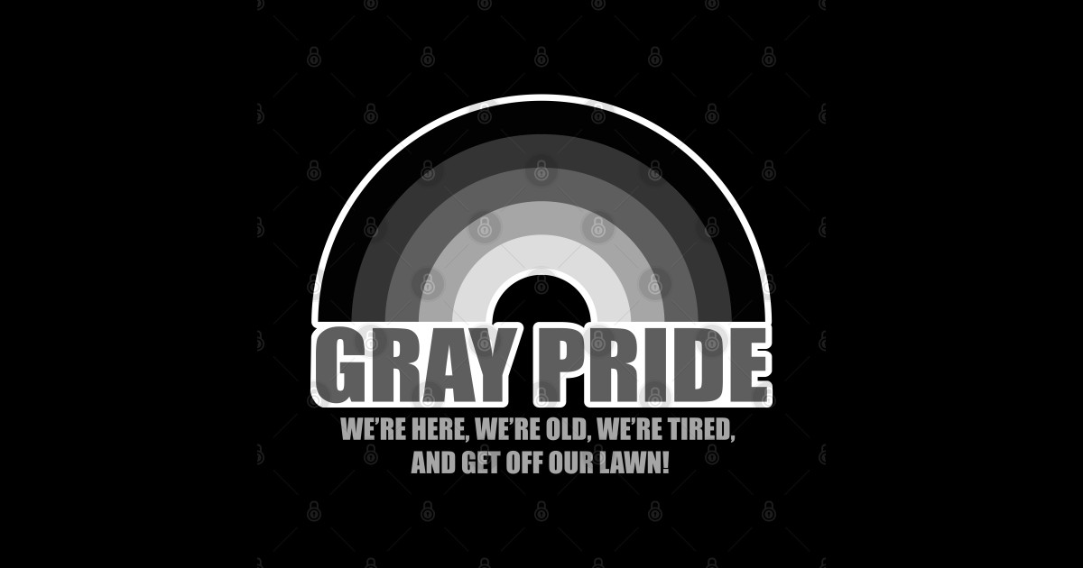 Gray Pride Gray Pride Lgbt Funny T Shirt Teepublic