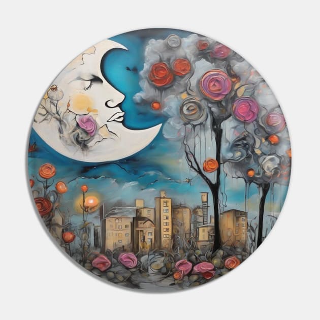 Slumber Pin by WildChed ArtisTee