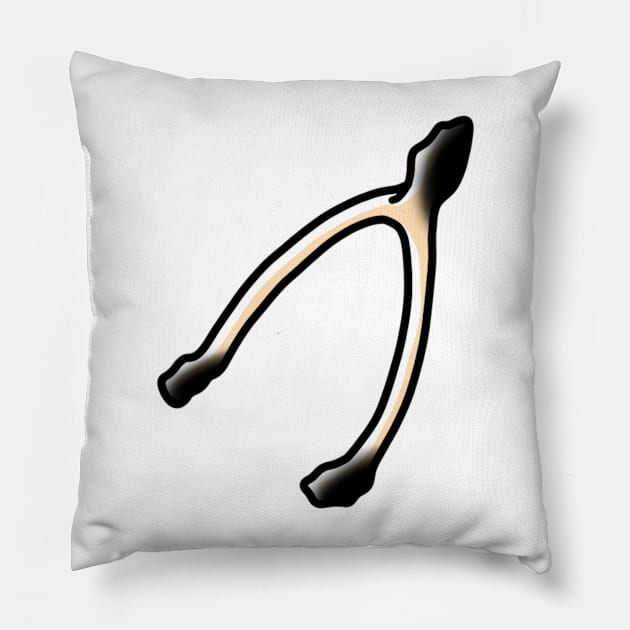 Wishbone Pillow by drawingsbydarcy