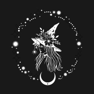 Witch and Stars T-Shirt