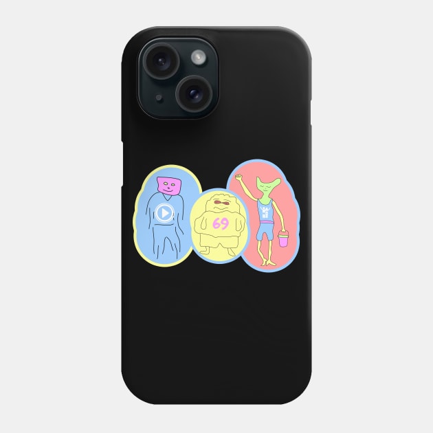 The Rabarbers freaks and geeks Phone Case by Rabarbar