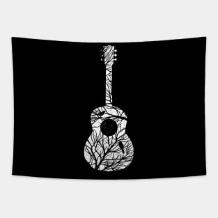 tree roots guitar Tapestry