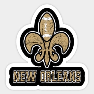 New Orleans Saints Football - Vintage Throwback - 9 Inches