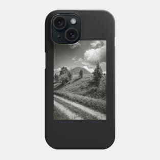 Road by the hill Phone Case