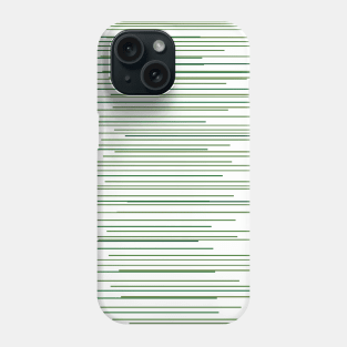 Thin Green Lines Swaying Phone Case