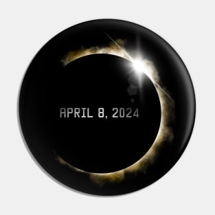 Total Solar Eclipse April 8, 2024 Pin