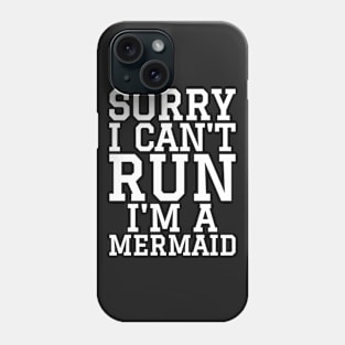 MERMAID RUN TURQUOISE Print Phone Case