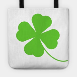 Lucky Four Leaf Clover Shamrock Tote