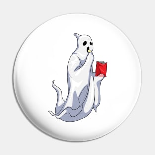 Ghost Halloween Chips Pin