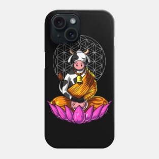 Cow Buddha Phone Case