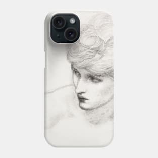 Maria Zambaco by Sir Edward Burne Jones Phone Case