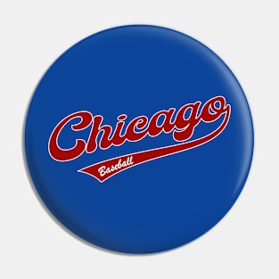 Chicago Baseball Pin