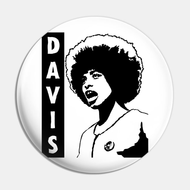 Angela Davis Pin by WellRed