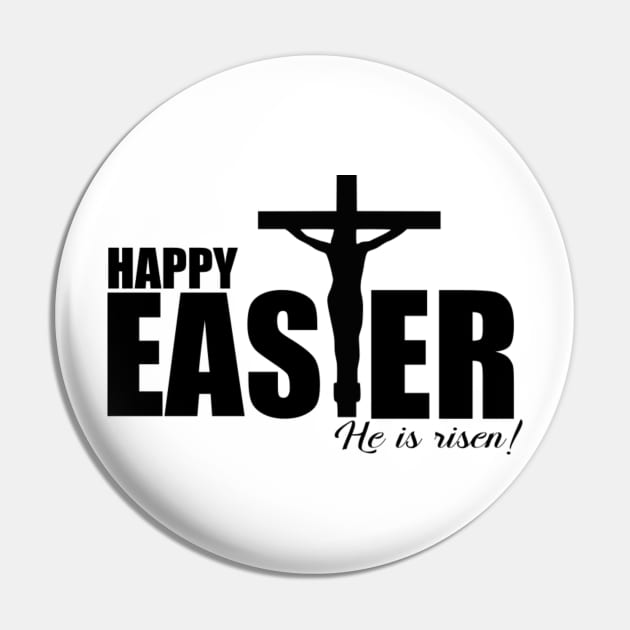 Happy Easter: he is risen Pin by Cargoprints