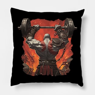 god of gym Pillow