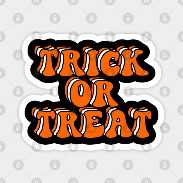 Trick or treat Magnet by yayor