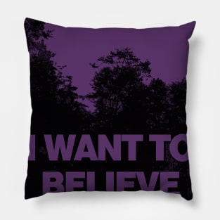 I Want to Believe Pillow