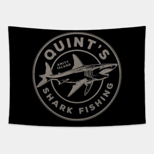 Quint's Shark Fishing Tapestry