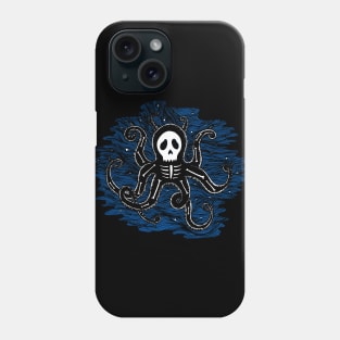 Skelly Octopus Phone Case