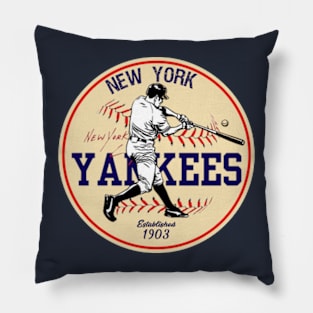 Old Style New York Yankees Pillow