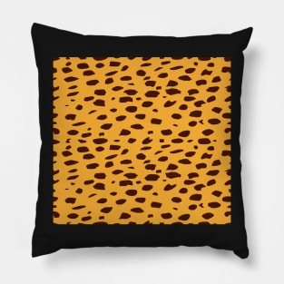 Seamless leopard pattern Pillow